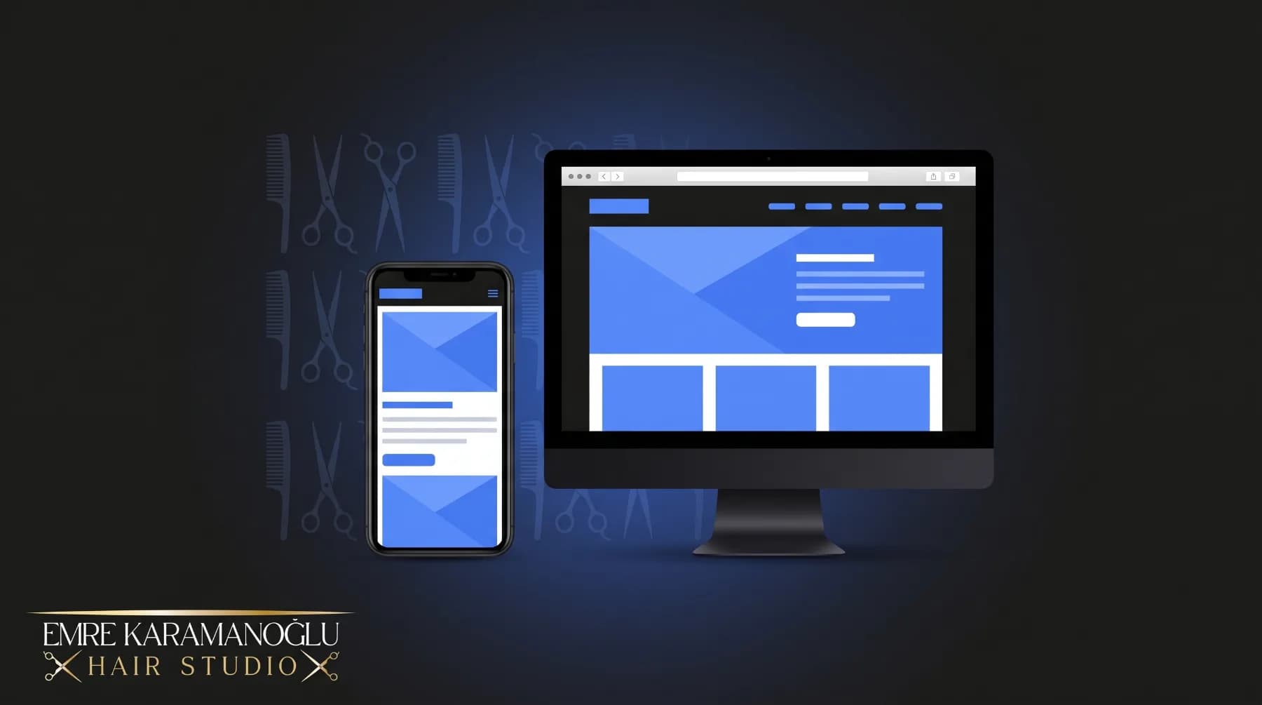 Emre Karamanoğlu Hair Studio — Web Sitesi